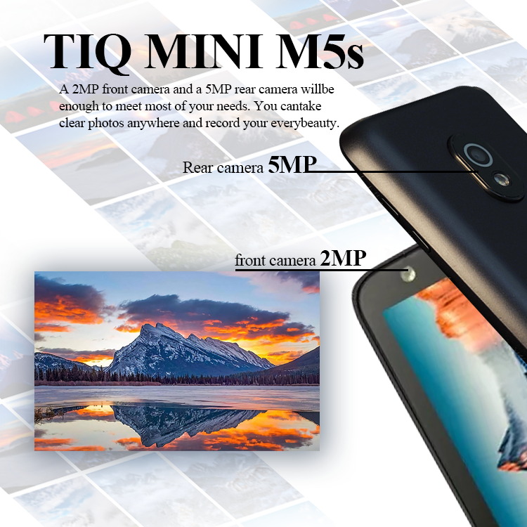 TIQ MINI M5S Black 3g+32g smartphones MTK 6761 Touchscreen phone Button Phone Android phone